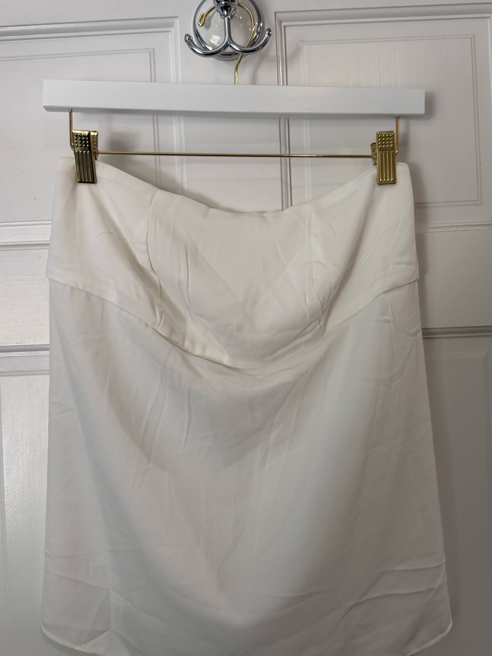 superdown off white strapless top size Small